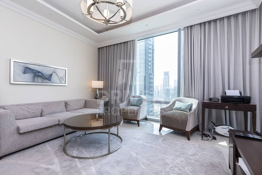 Burj and Fountain view | Fully Furnished