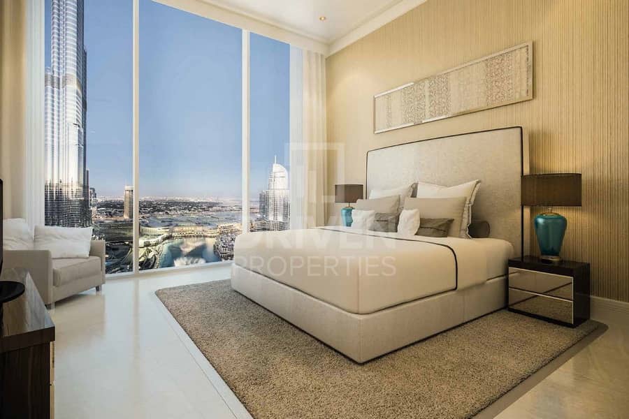 Luxurious Unit | Burj and Fountain Views