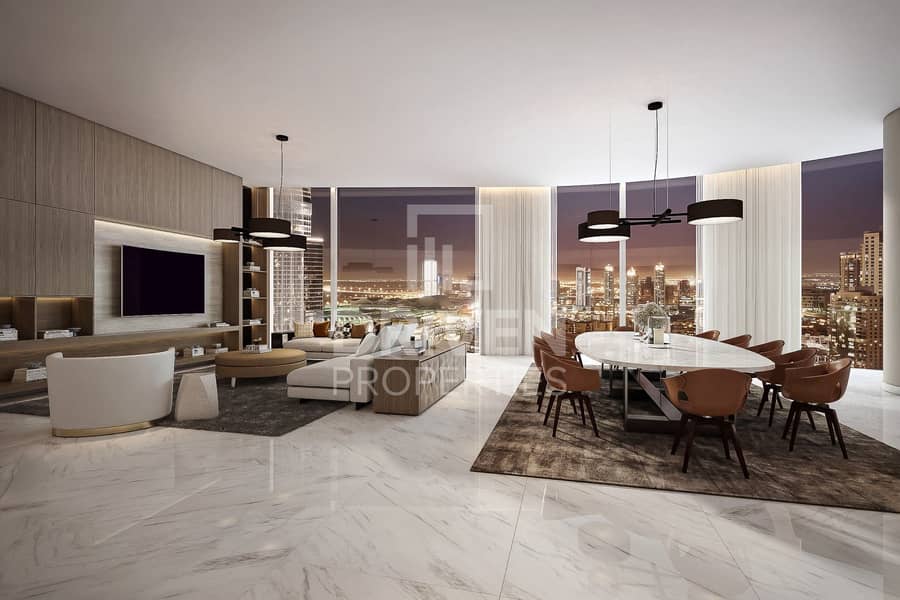 10 Excellent Payment Plan in 4 Bed Penthouse