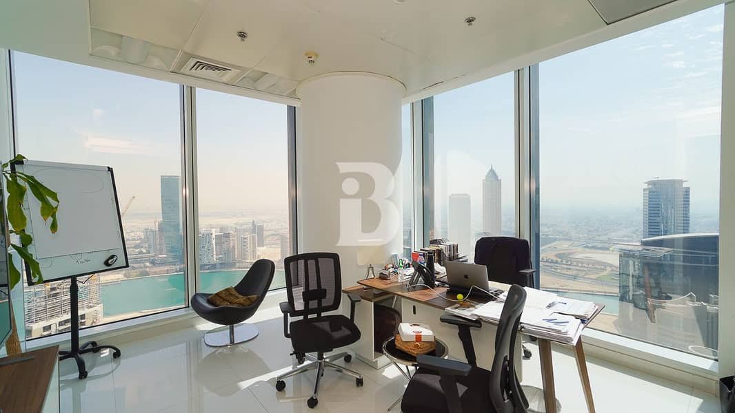 3 High-end fitted office | Vision Tower | Burj and Canal view