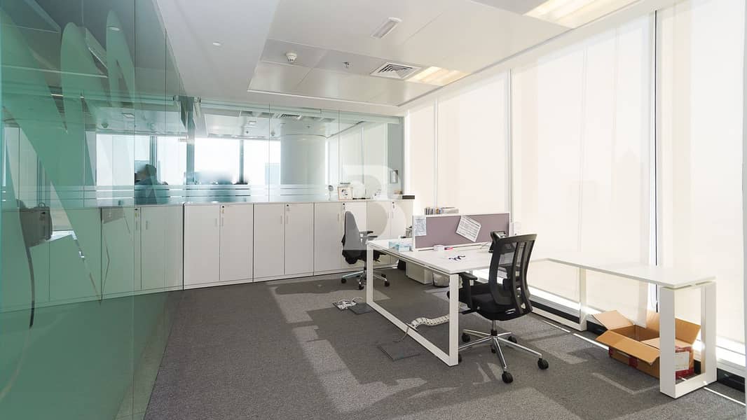4 High-end fitted office | Vision Tower | Burj and Canal view