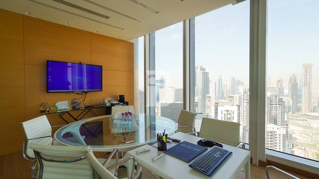 9 High-end fitted office | Vision Tower | Burj and Canal view