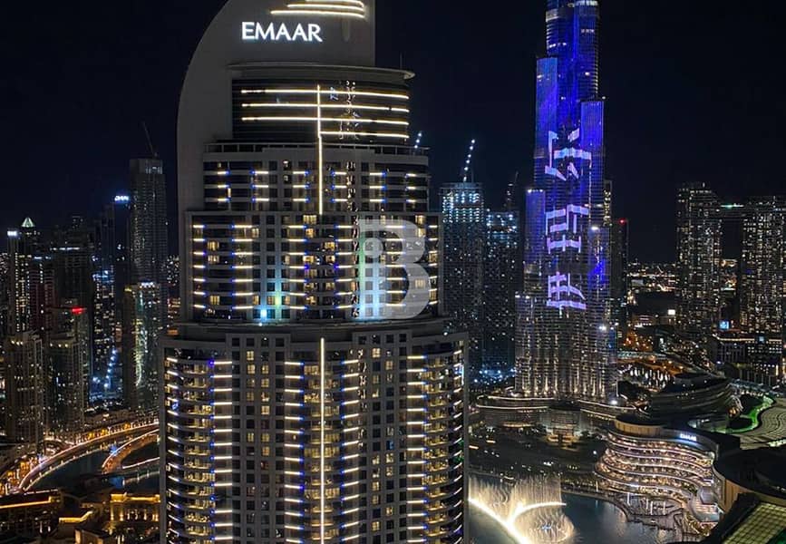 12 Brand New| 3BR+Maid| Burj and Fountain View