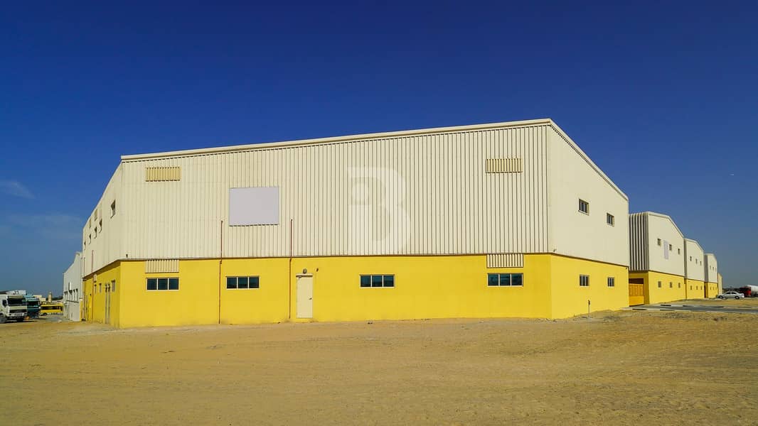 2 BRAND NEW WAREHOUSES IN WARSAN AT AED 30 PSF