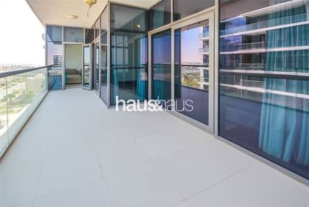 2 Bedroom Apartment for Rent in DAMAC Hills, Dubai - Fully Furnished | Sun Filled | Stunning Pool View