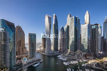 4 Bedroom Penthouse for Sale in Dubai Marina, Dubai - Triplex Penthouse | Private Pool | Marina view