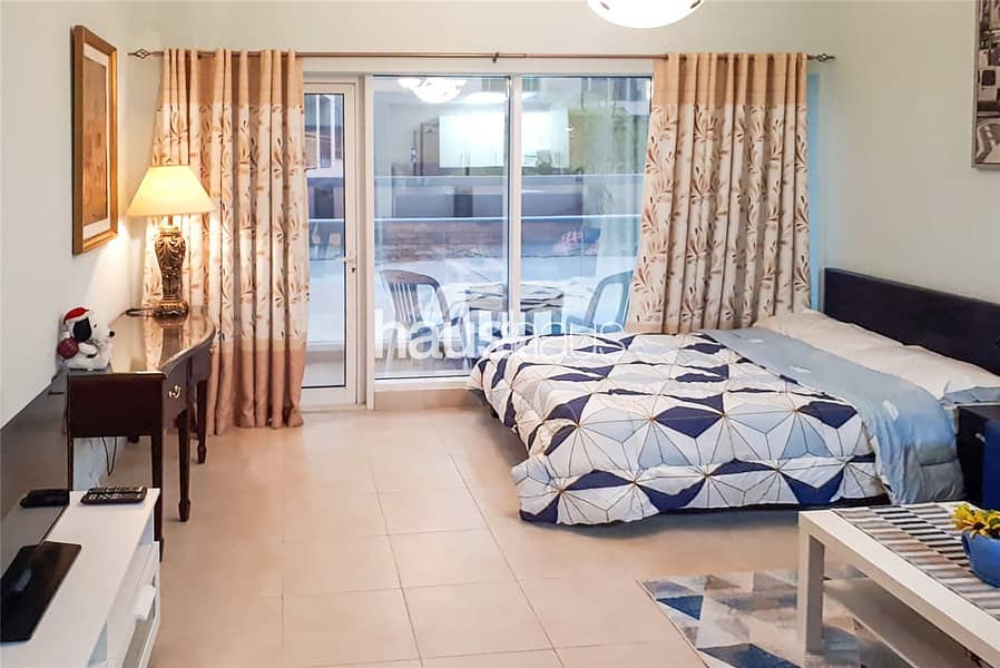 1 Great Location | Fully Furnished | Spacious Studio