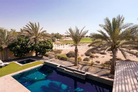 فیلا 6 غرف نوم للبيع في المرابع العربية، دبي - Fully Upgraded | Golf Course Views | Vastu