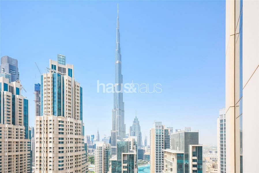 2 Bed | Burj Khalifa View | High Floor | Tenanted
