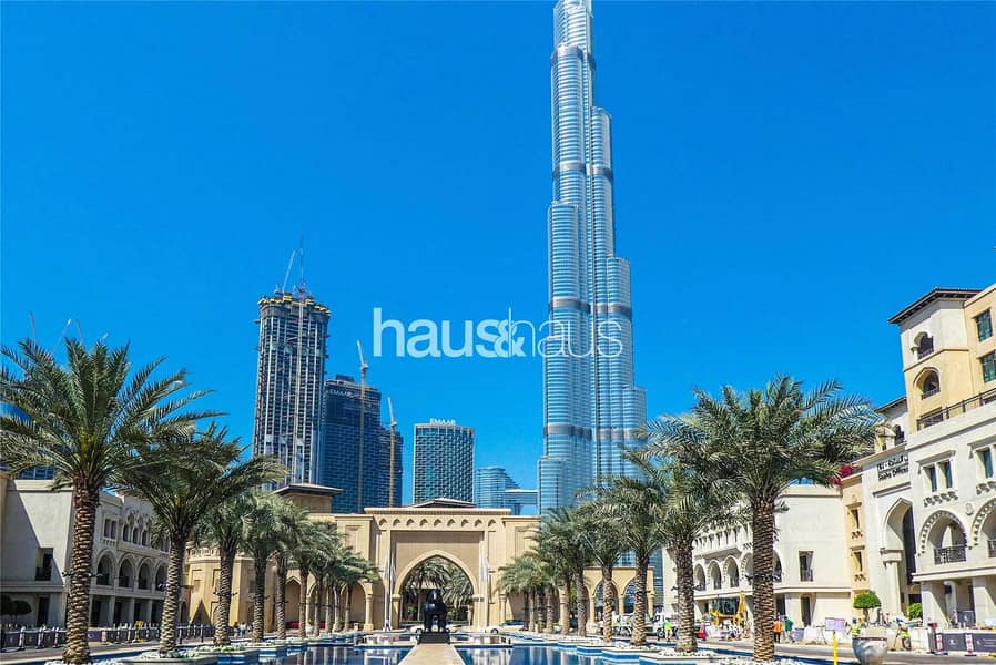 10 Waterfront living |Furnished| Full Burj view