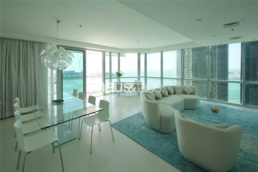 位于朱美拉海滩住宅（JBR），阿尔法坦海洋塔 3 卧室的公寓 4500000 AED - 5498265