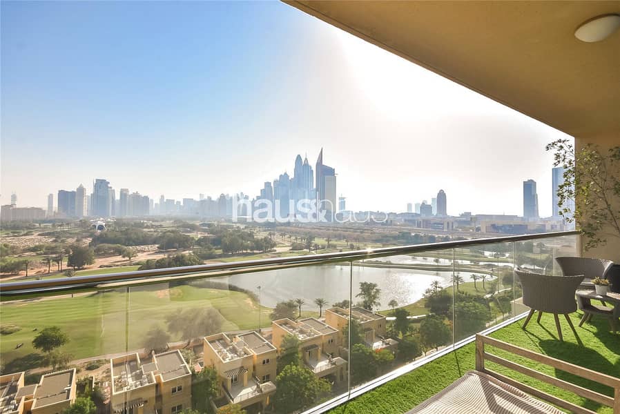 2 Bedrooms| Golf and Marina View| Largest Balcony
