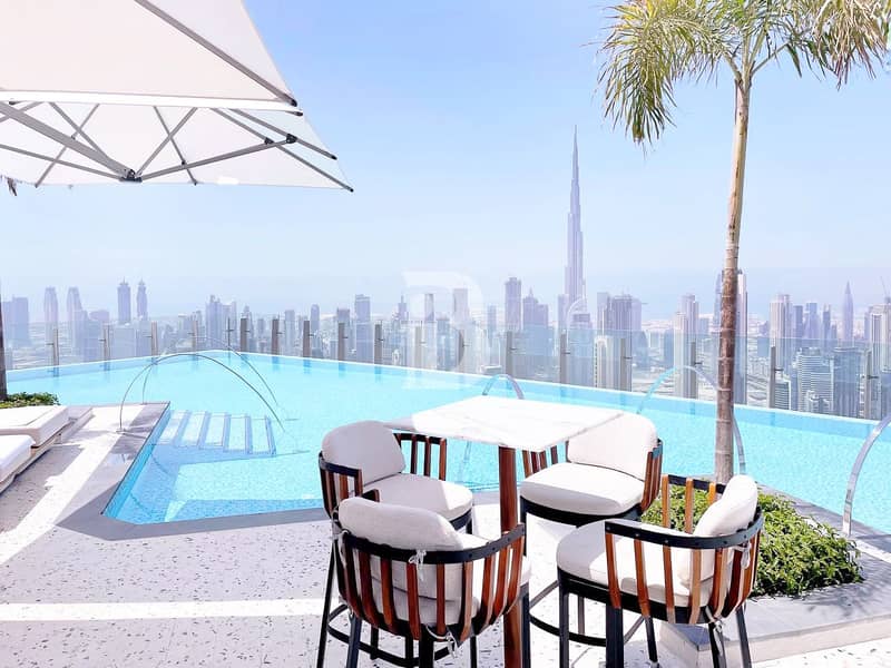 Luxury READY1 BED Business bay Burj view