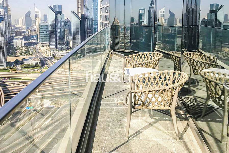 High Floor | Sea and DIFC Views | Bills Included