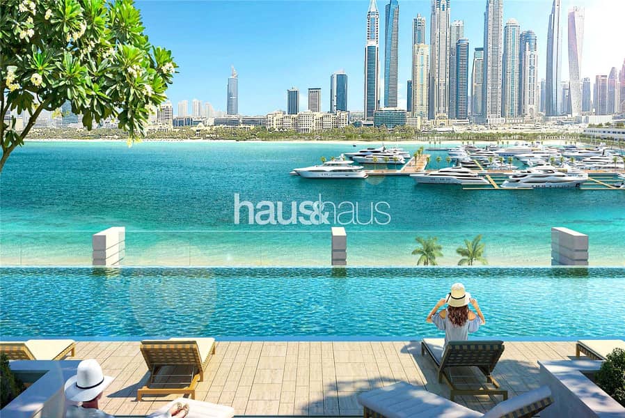 15 Full Marina and Dubai Harbour view | Front of park