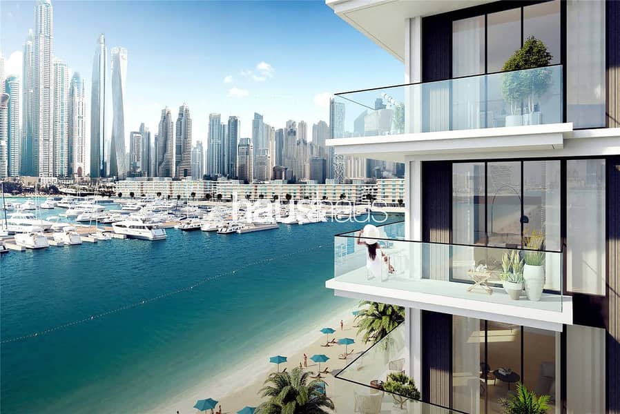 3 Full beach and Marina Skyline view | Payment plan|