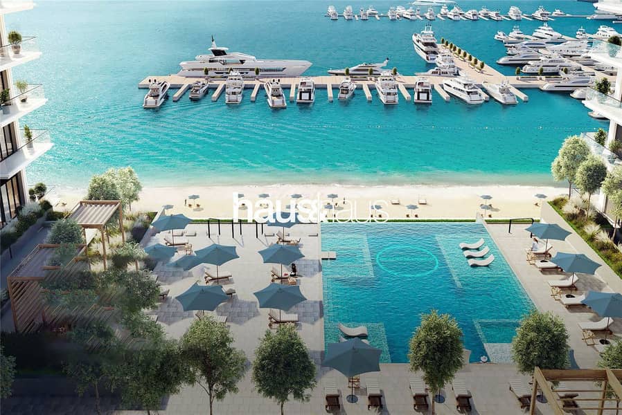 4 Full beach and Marina Skyline view | Payment plan|