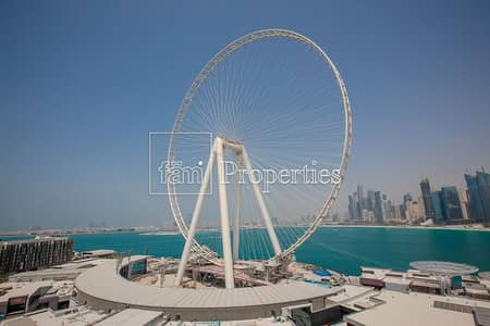 3 Bedroom Apartment for Rent in Bluewaters Island, Dubai - Panoramic JBR/AIn Dubai and Sea View|Unfurnished