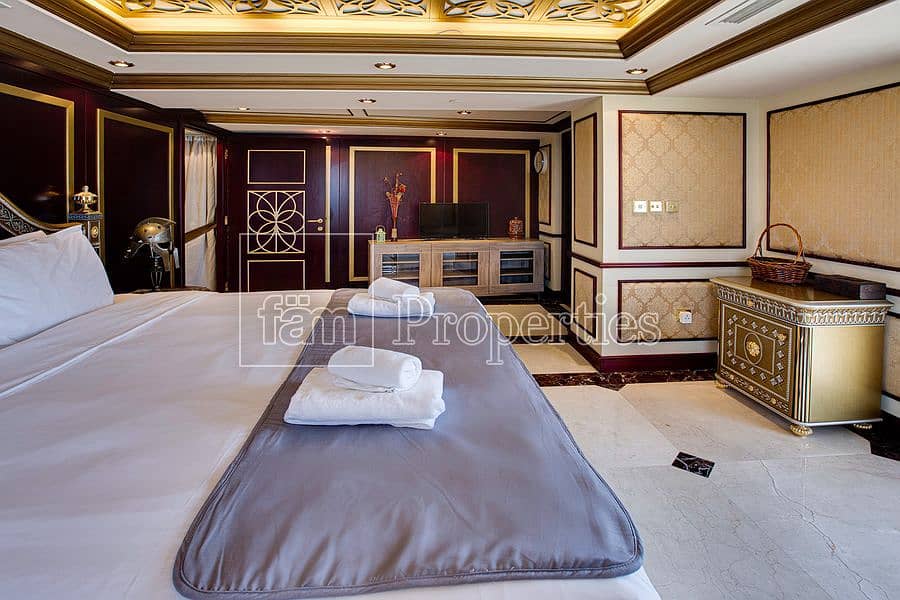 38 Sea & Dubai Eye View | Fully upgraded 3 Beds Loft