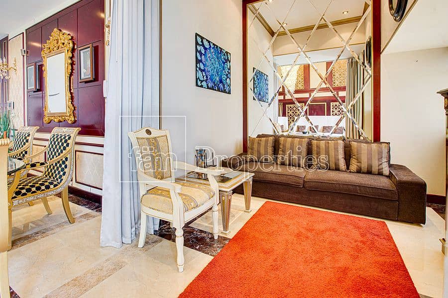 54 Sea & Dubai Eye View | Fully upgraded 3 Beds Loft