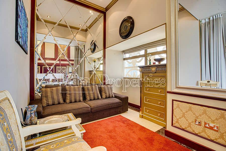 61 Sea & Dubai Eye View | Fully upgraded 3 Beds Loft