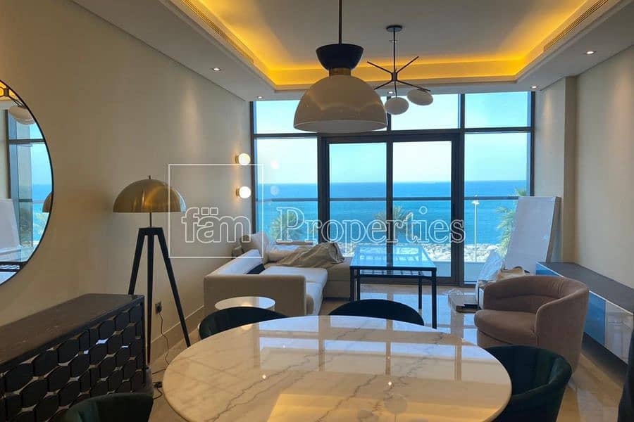 11 Stunning |Sea View |Furnished |Maid's Room