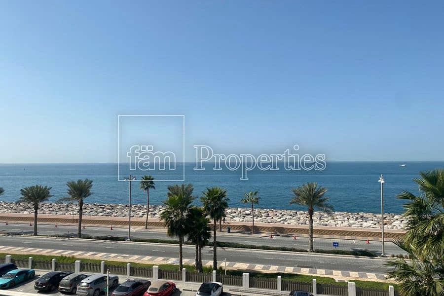 12 Stunning |Sea View |Furnished |Maid's Room