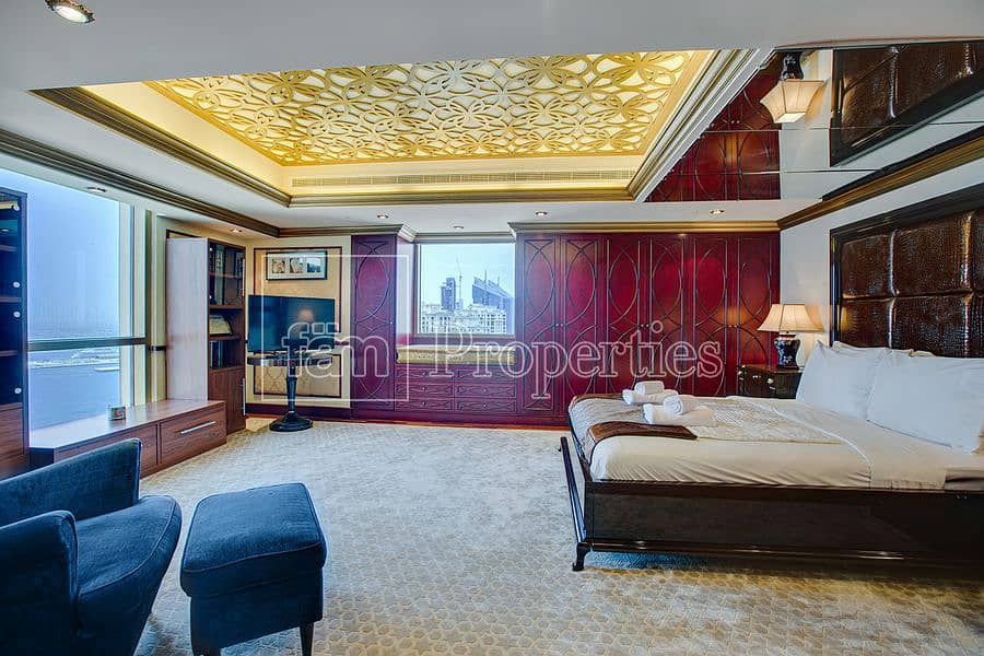 75 Sea & Dubai Eye View | Fully upgraded 3 Beds Loft