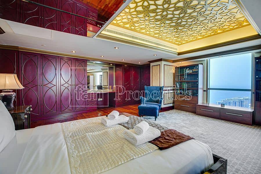86 Sea & Dubai Eye View | Fully upgraded 3 Beds Loft