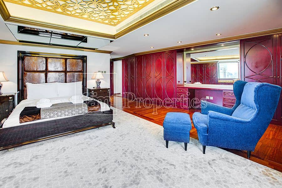 90 Sea & Dubai Eye View | Fully upgraded 3 Beds Loft