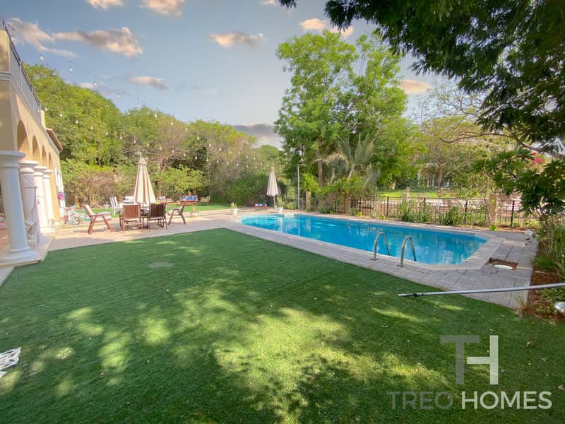 Huge Plot with Private Pool Backing Park