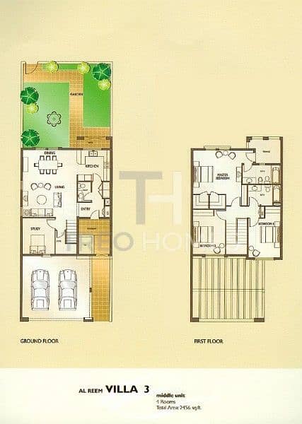 19 Single Row| Park Backing | 3Bed+Study