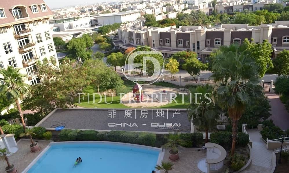 Pool and Mirdif Community View | Motivated Seller