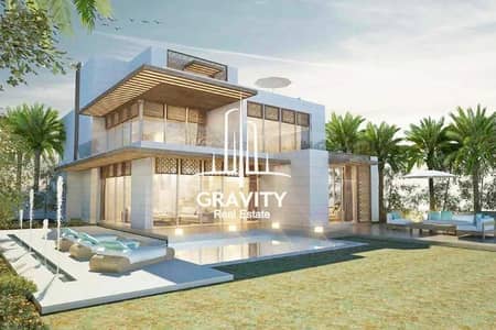 5 Bedroom Villa for Sale in Saadiyat Island, Abu Dhabi - Deluxe 5BR Villa With Full Sea View For Sale in Nudra, Saadiyat Island