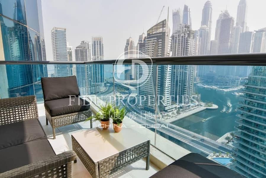 9 Full Marina View | High Floor | Vacant Unit