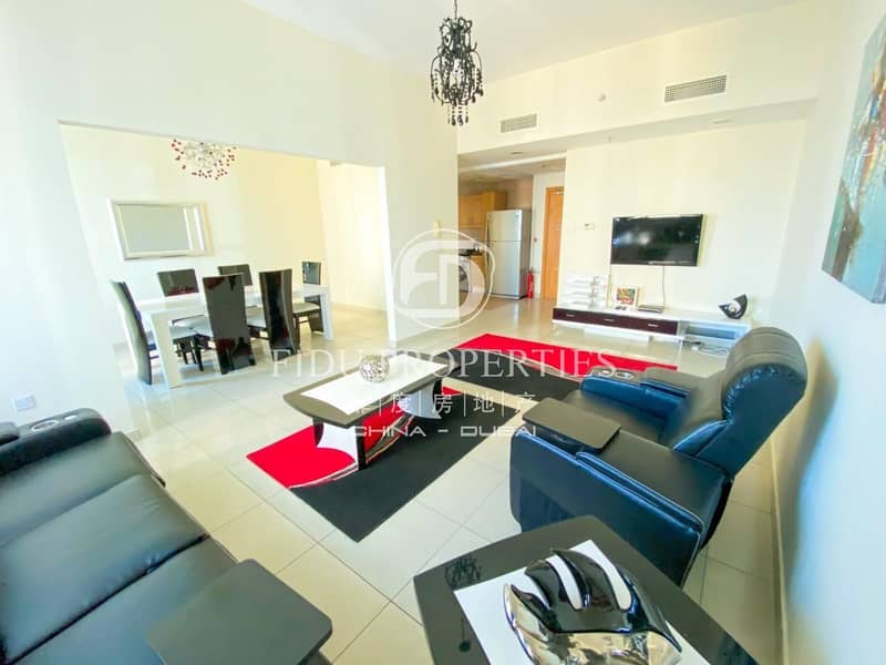 Furnished | High Floor | Park and Villa View