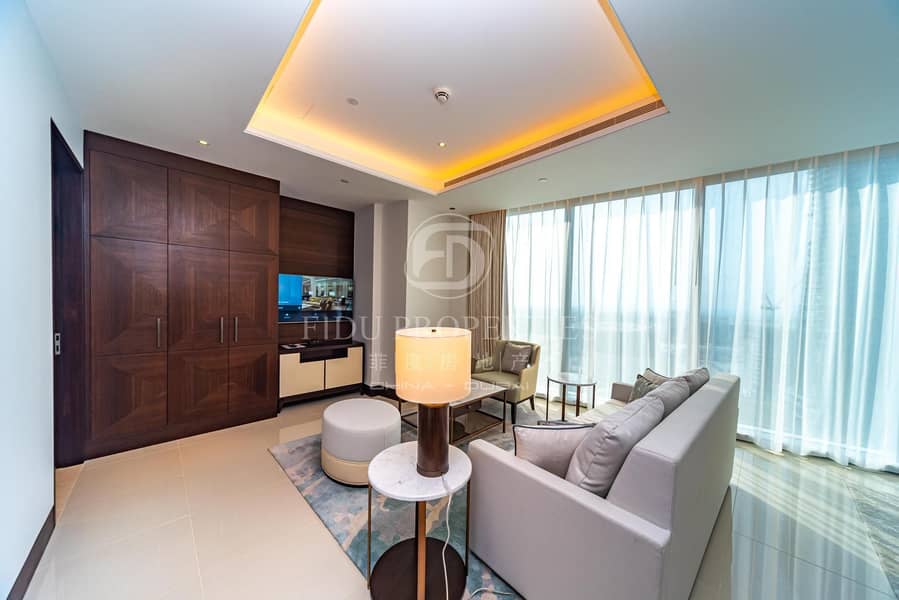 Exclusive | High Floor | Furnished and Serviced