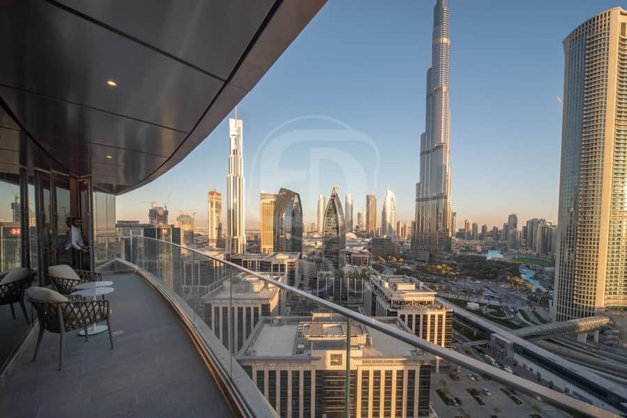 2 Panoramic Burj Khalifa View I  All Bills Included