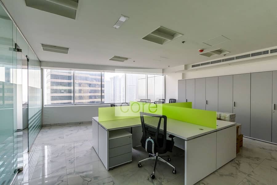 4 Fitted office in Mazaya Business Avenue