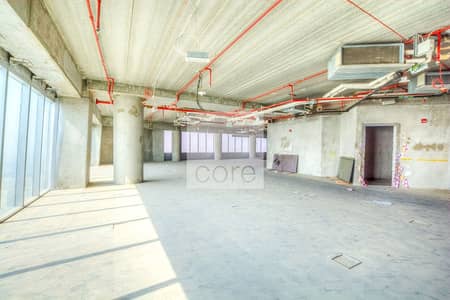 Floor for Sale in Jumeirah Lake Towers (JLT), Dubai - Shell and Core | 14 Parking Slots | DMCC