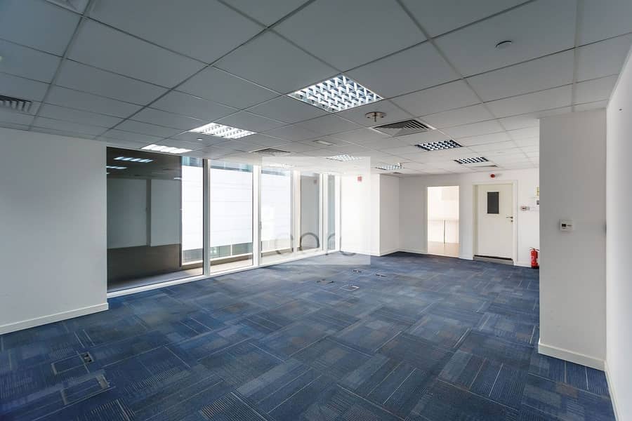 2 Well Fitted | Partitioned Office | Low Floor