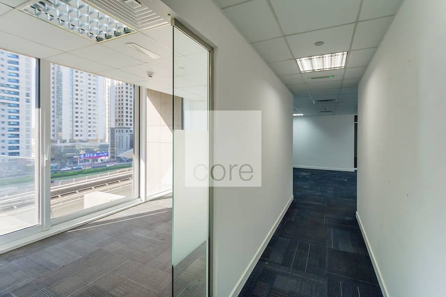 6 Well Fitted | Partitioned Office | Low Floor
