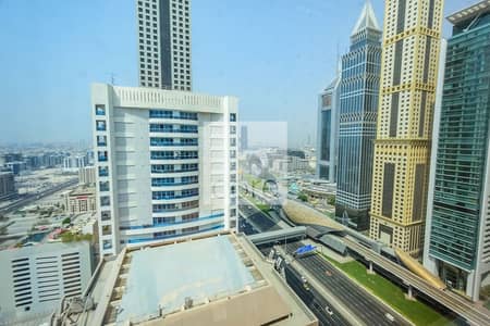 Office for Rent in Sheikh Zayed Road, Dubai - Fitted Partitioned | DED | Close to Metro
