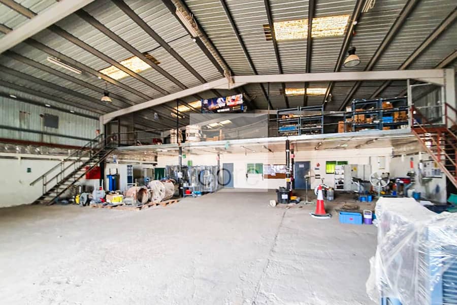 Warehouse with Open Yard | Good Location