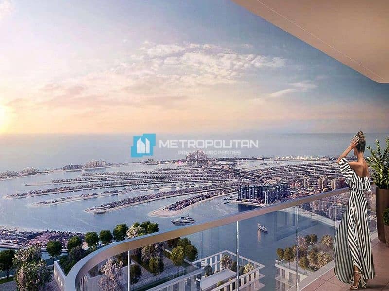 位于迪拜港，艾玛尔海滨社区，滨海景观公寓 1 卧室的公寓 1700000 AED - 5298653