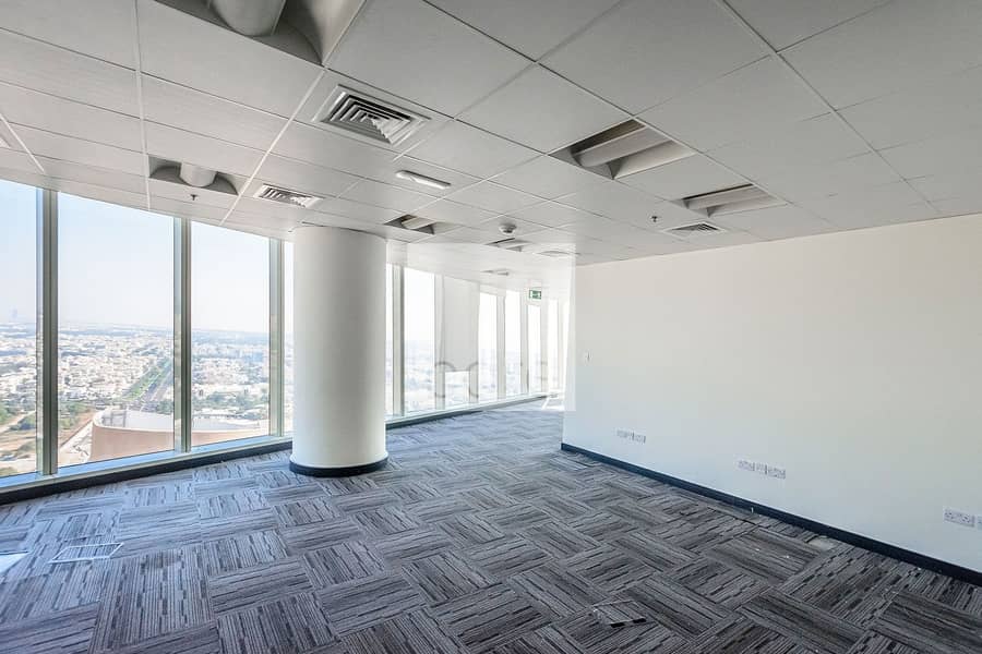 High Floor  | Fitted Office| City View