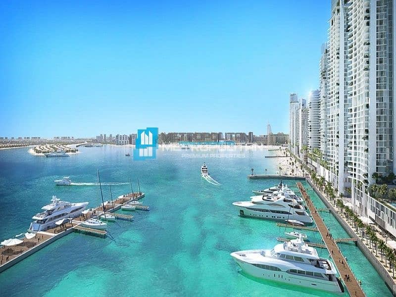 位于迪拜港，艾玛尔海滨社区，滨海景观公寓 1 卧室的公寓 2100000 AED - 5372720