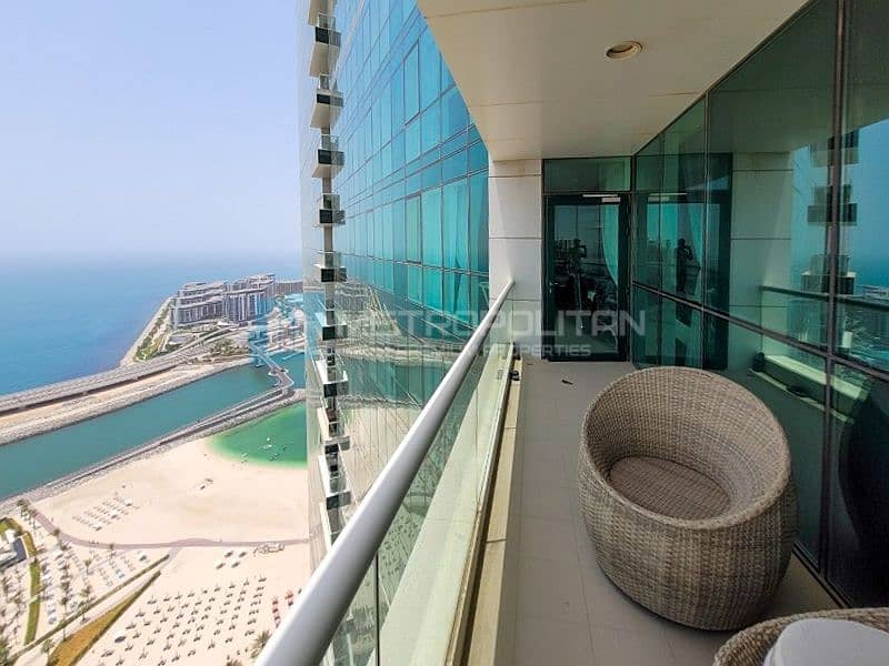 Amazing Sea View I High floor I 2 Balconies