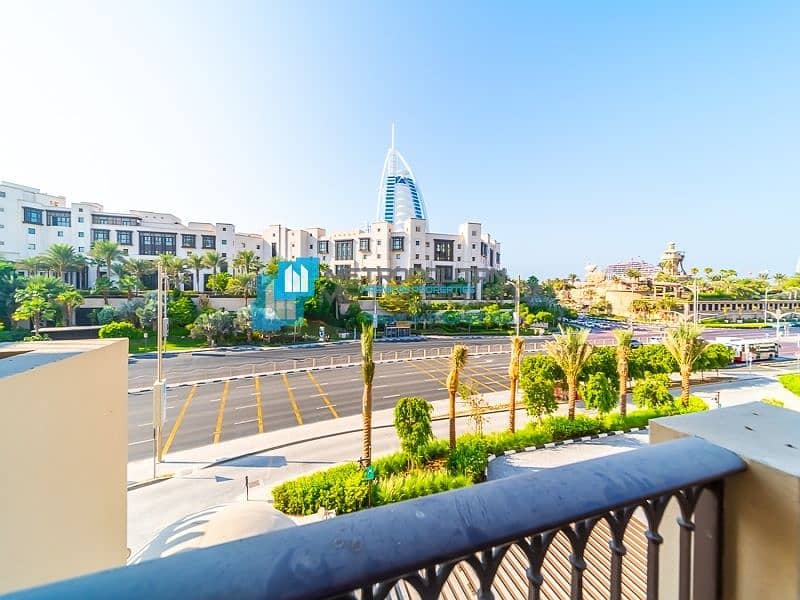 LUXURY 2BR I LARGE TERRACE I BURJ AL ARAB VIEW