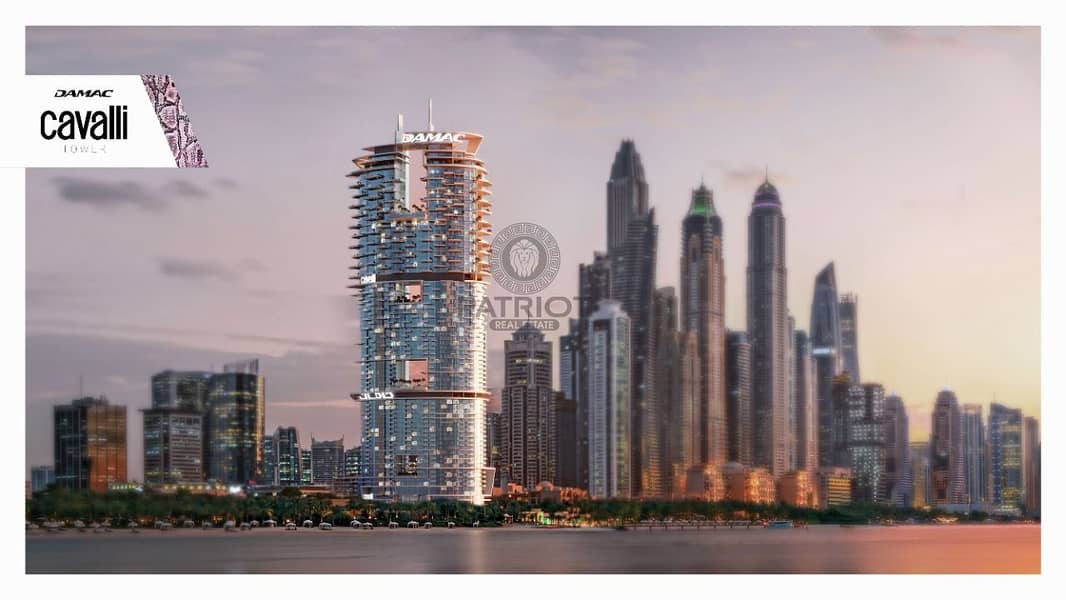 شقة في برج كافالي،دبي مارينا 1 غرفة 2400000 درهم - 5411298